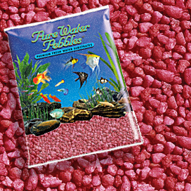 Pure Water Pebbles® Currant Red Aquarium Gravel