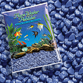 Pure Water Pebbles® Deep Blue Frost Aquarium Gravel
