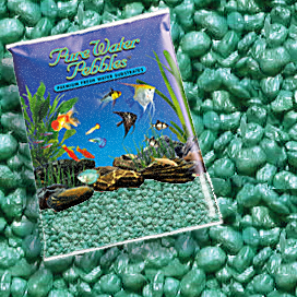 Pure Water Pebbles® Emerald Green Frost Aquarium Gravel