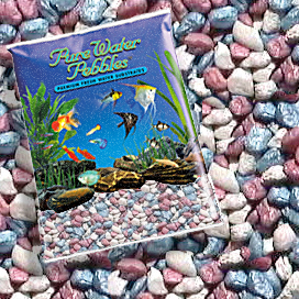 Pure Water Pebbles® Pastel Rainbow Frost Aquarium Gravel