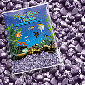 Pure Water Pebbles® Purple Frost Aquarium Gravel
