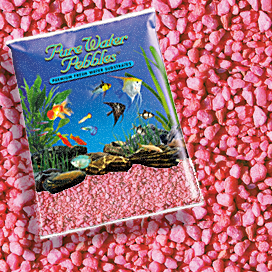 Pure Water Pebbles® Neon Pink Aquarium Gravel