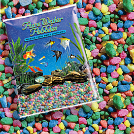 Pure Water Pebbles® Rainbow Aquarium Gravel