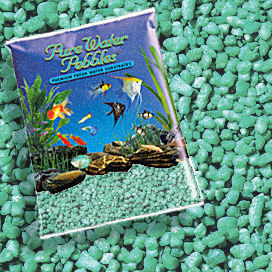 Pure Water Pebbles® Turquoise Aquarium Gravel