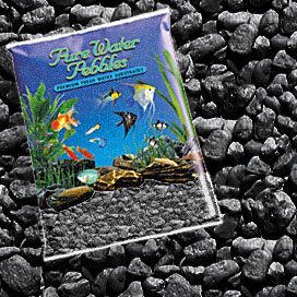 Pure Water Pebbles® Jet Black Aquarium Pebbles