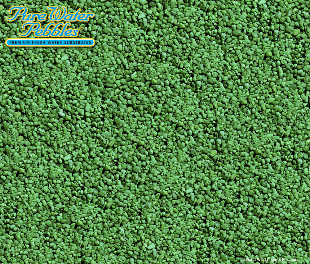 Emerald Green Aquarium Gravel by Pure Water Pebbles® UPC